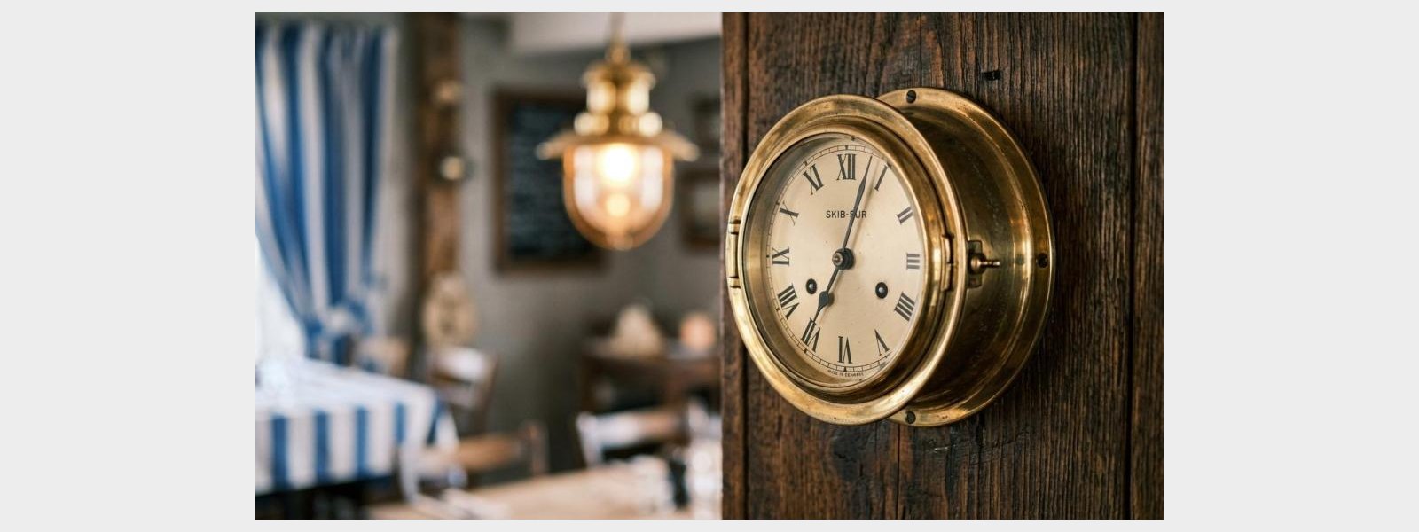Hvordan f�r du den maritime hygge ind i fiskerestauranten eller fiskehandlen?