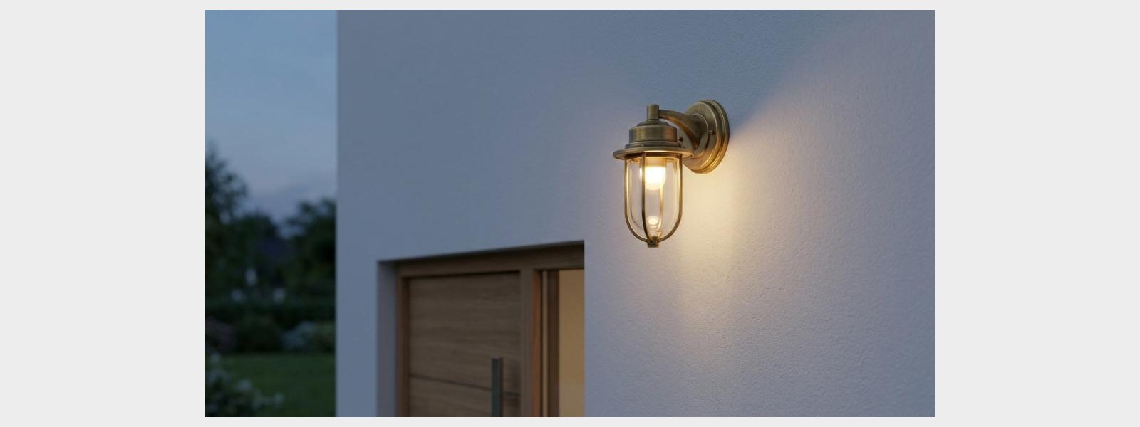 7 messinglamper til badev�relse, entr� og facade: s�dan v�lger du IP-klasse og lys
