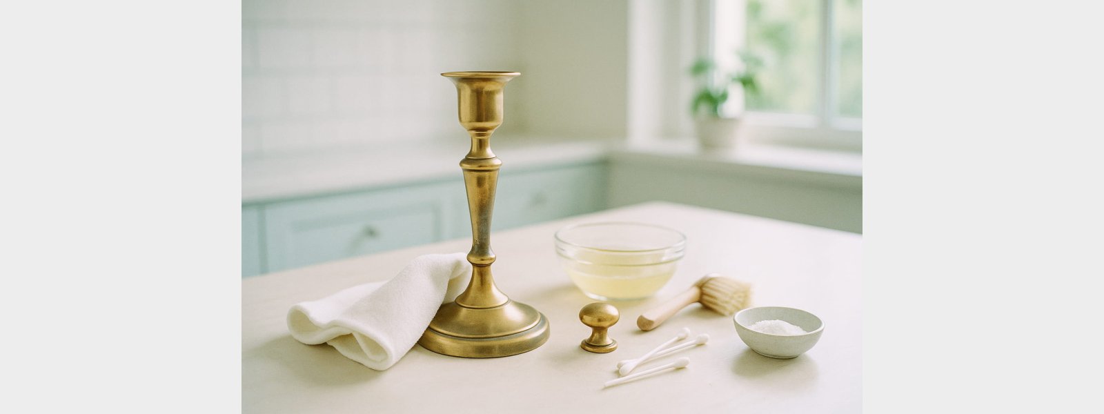 S�dan fjerner du anl�bning p� messing uden at �del�gge patinaen