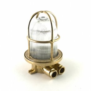 RUFLAMPE loft-19 cm-IP64 Messing