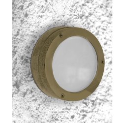 SKOTLAMPE mini 11 cm-IP54 messing 