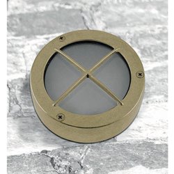 SKOTLAMPE mini 11 cm-IP54 messing