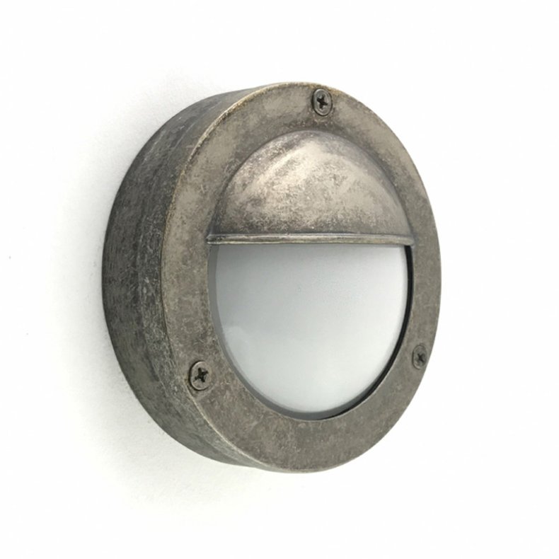 SKOTLAMPE mini 14 cm-IP64 messing