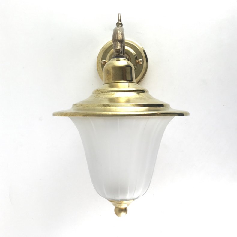 KAHYTLAMPE -Dolphin- 32 cm-IP43 Messing