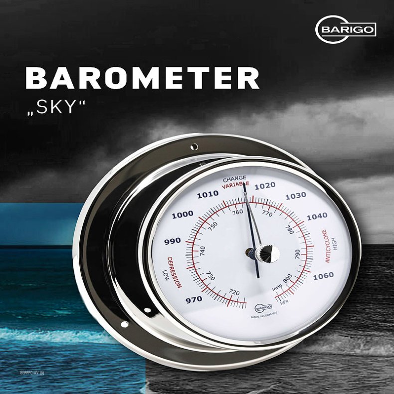 TEMPO 183RFPO - Barometer - English 110 mm �