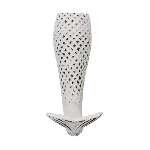 Knage-Fiskehale-15,5 cm hvid