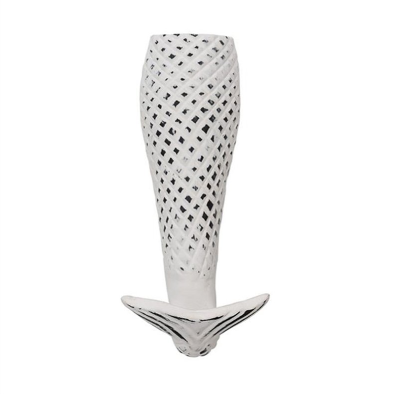 Knage-Fiskehale-15,5 cm hvid