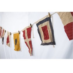 Flag garland - 8 flags