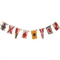 Flag garland - 8 flags