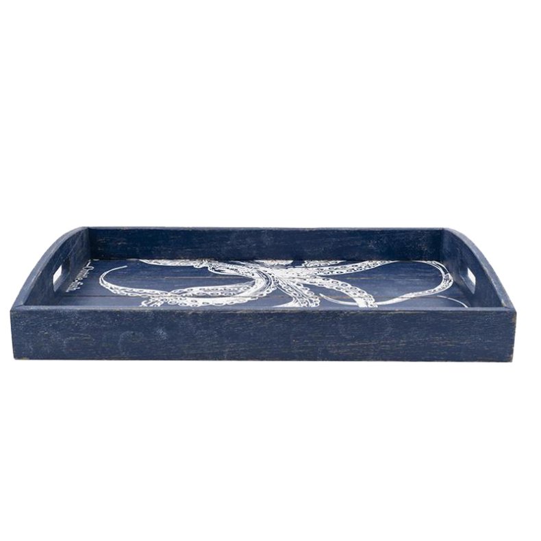 Serving tray - squid - 55 x 35 cm