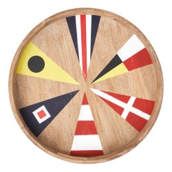 Serving tray - signal flag - 38 cm 