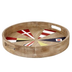 Serving tray - signal flag - 38 cm 