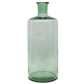 BOTTLE - Glass Bottle - Green H 40 cm