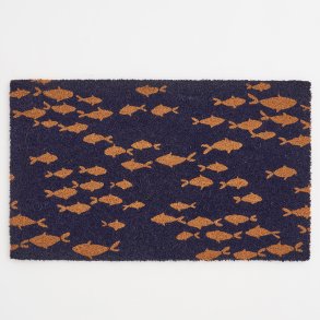 DRMTTE- bl med Fisk 40x70 cm