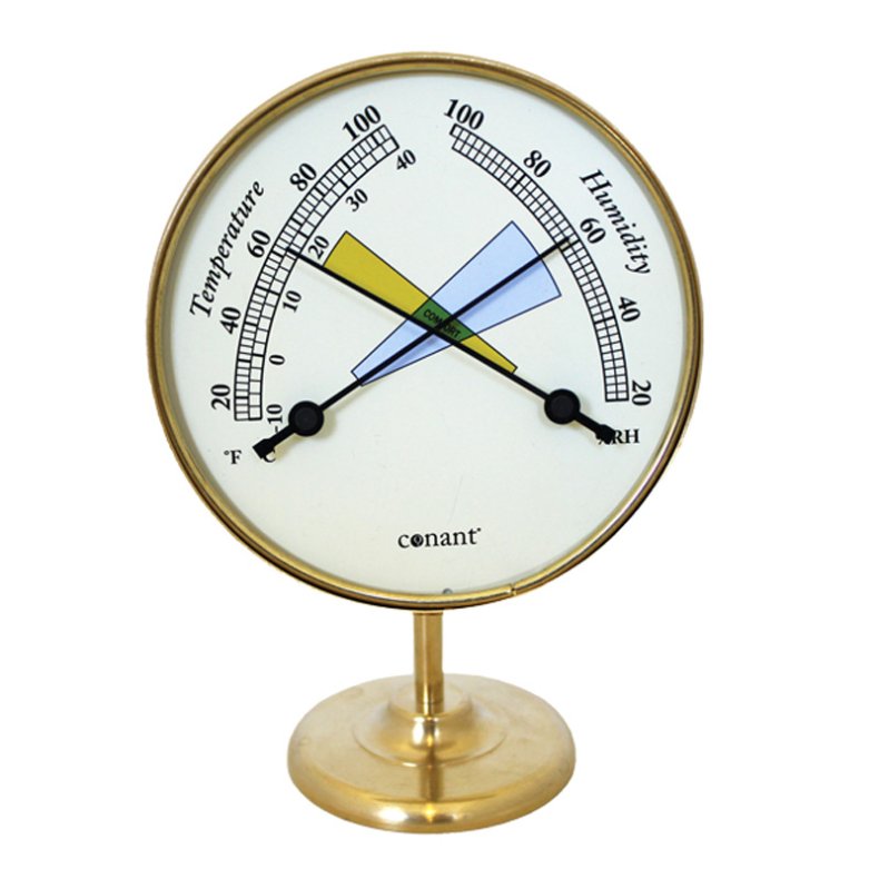 Komfortmeter Bimetal-messing C+F 