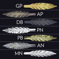 MICHELANGELO - 19 cm brasss