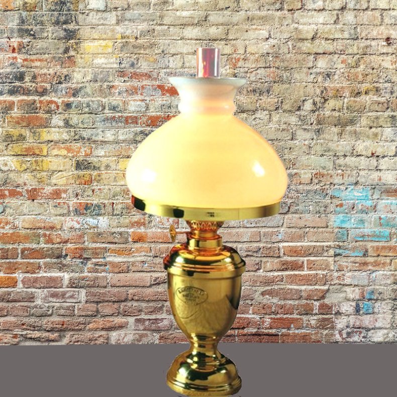 CLASSIC VESTA - Lacquered brass - 36 x 17 cm