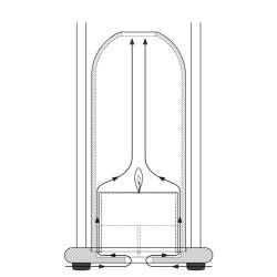 FYRSKIB - T-light - H 23,4 
