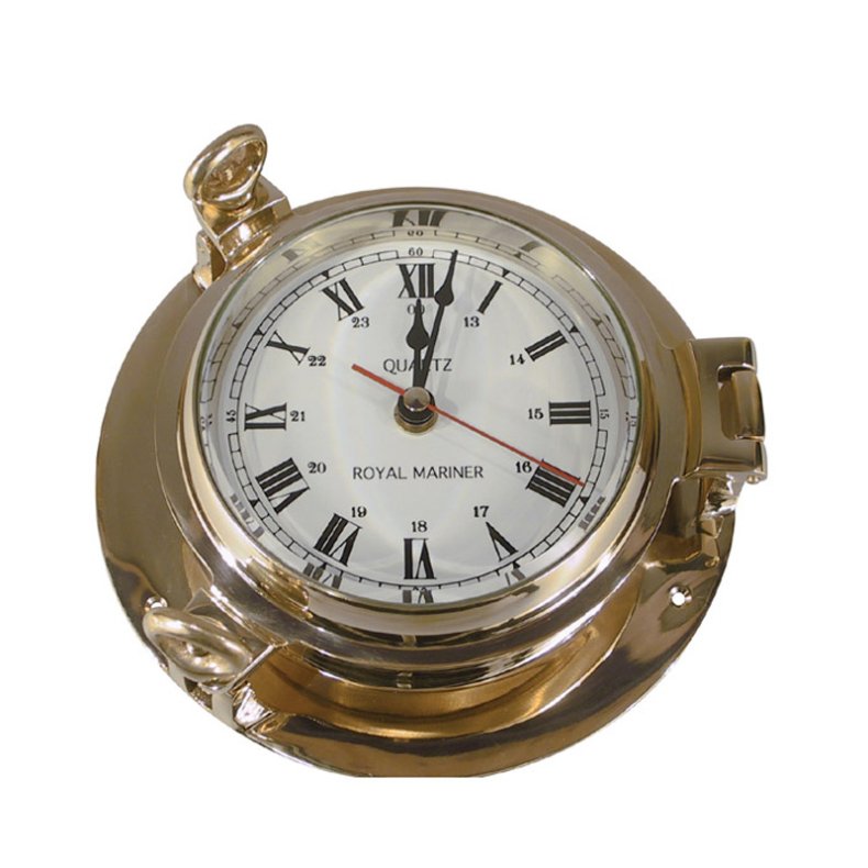 Royal Mariner 1500U - Ship's Clock - Porthole model - Large