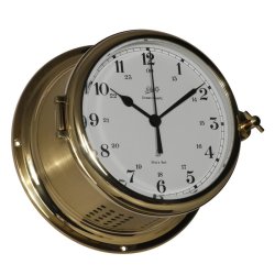 Schatz Royal 481CSA - Ship's clock with glass strike and Arabic numerals
