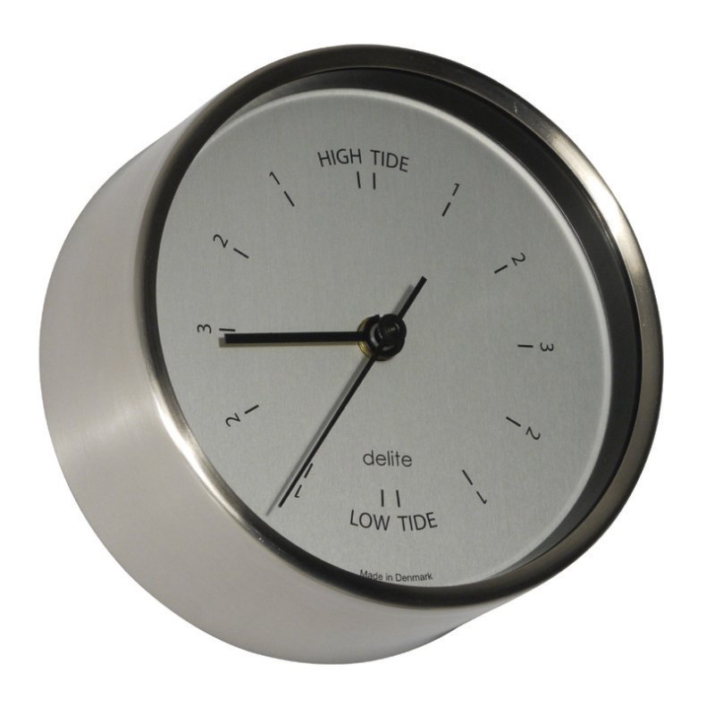 Clausen - Tide Watch - Steel with satin dial