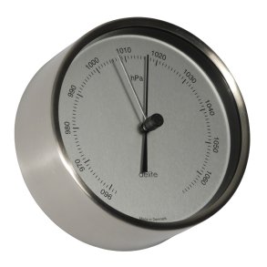 Clausen - Barometer -  Stl med satin tavla