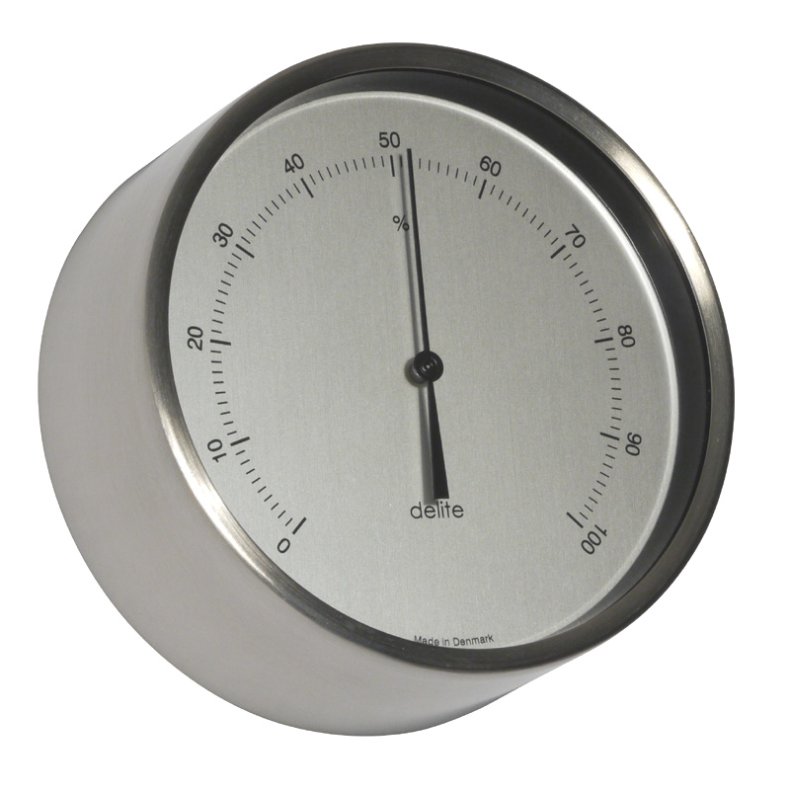 Clausen - Hygrometer - Steel with satin dial