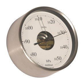 Clausen - Barometer - Stl med vit urtavla 