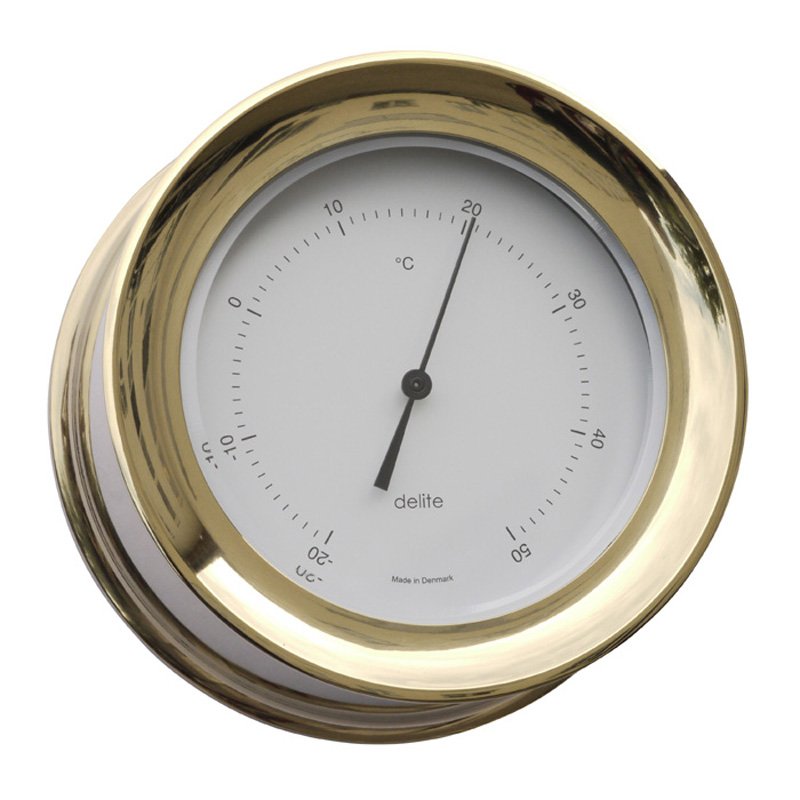 Zealand - Termometer - Rostfri mässing - Instrument - Nauticumshop.se