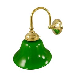 Wall bracket without glass shade - brass