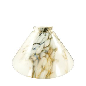 Skomagersk�rm <br> Fl�de H 6,0 x 20 cm marmoreret