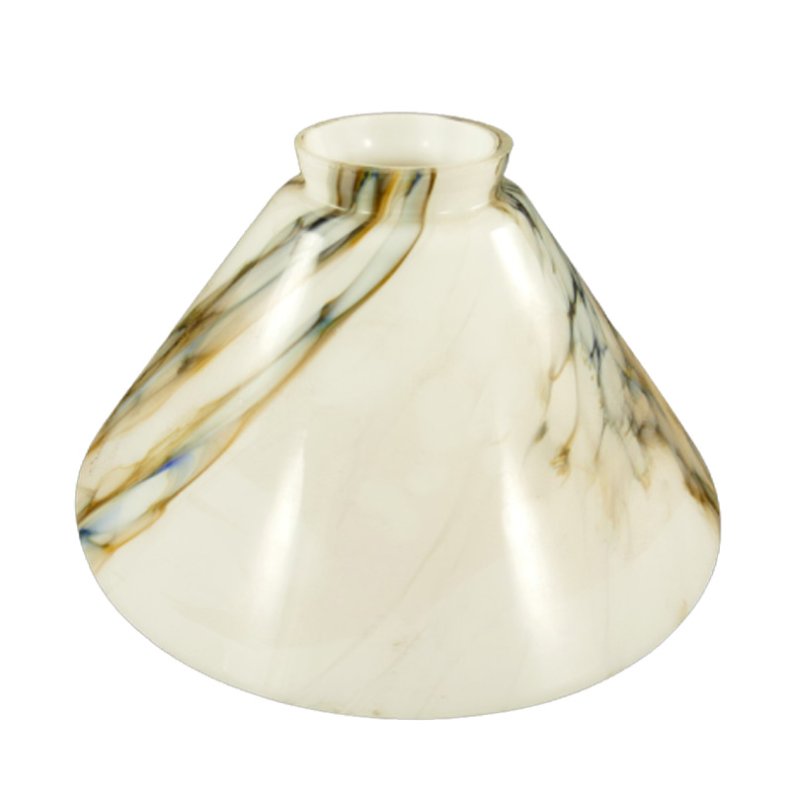 Cobbler's umbrella shade - 20 cm  x H 6 cm - marbled