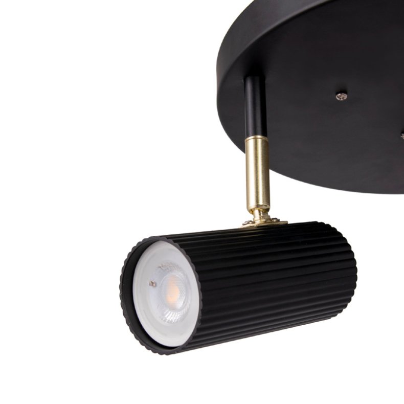 HUBBLE - loftslampe - sort