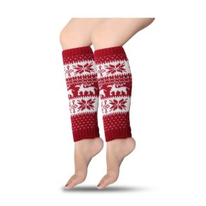 Leg warmers - Norwegian pattern - one size - chose colour