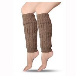 Leg warmers - Cable knit - one size - different colours