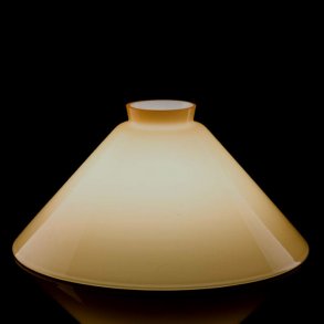 Cobbler's umbrella shade - 25 cm  x H 12 cm - Cognac