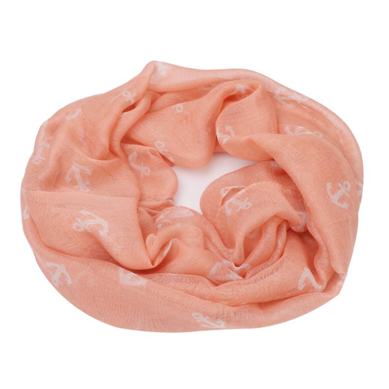 Scarf Ankare  - Loop lax med ljusgr� ankare