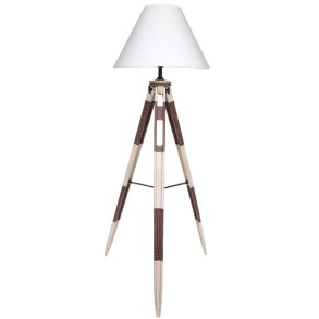 Tripod lamp antique look - floor lamp H 150 cm