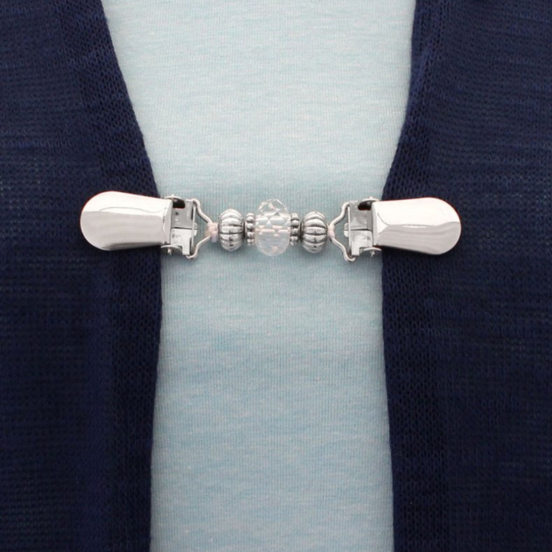 Klipsutin Helina-Klar med slvklips