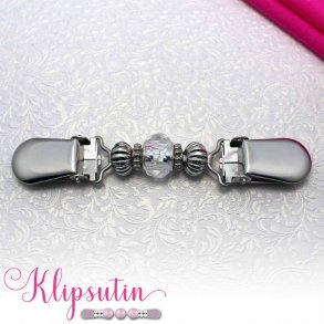 Klipsutin Helina-Klar med slvklips