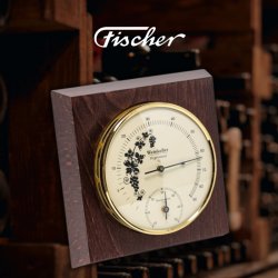 Life 1225HT-22-Wine Hair hygrometer with thermometer - 140 mm