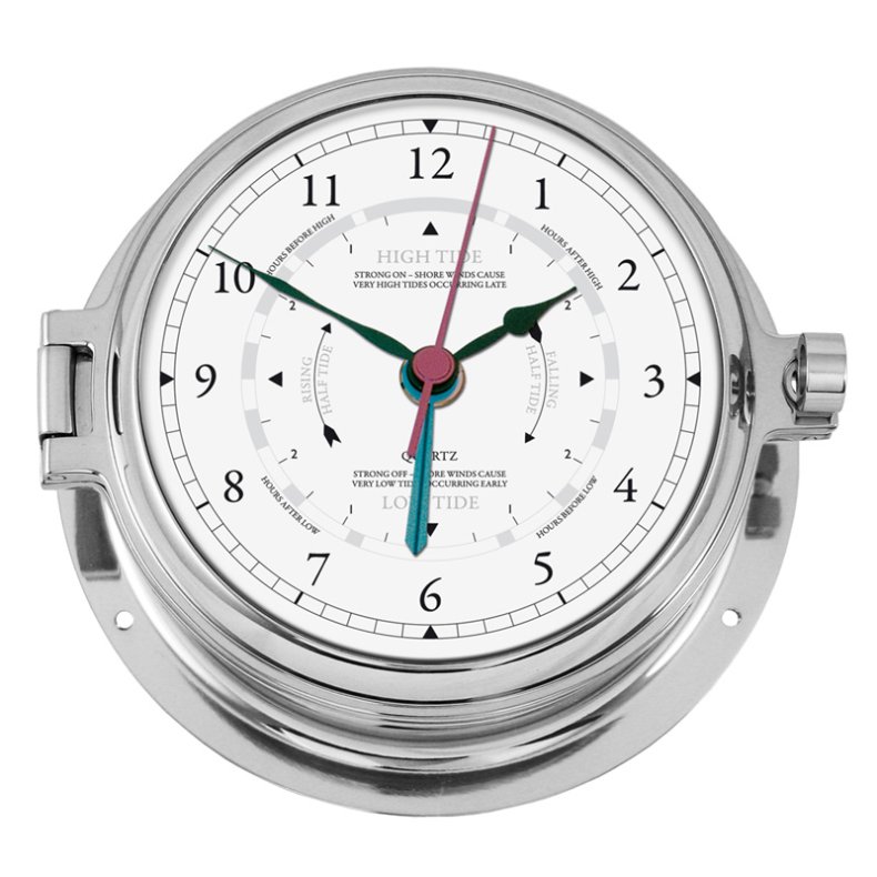 Nautic 1605GU-47 - Skeppsklocka och tidvatten klocka - Engelska  