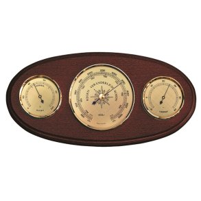 Pascal 9160-22-Vejrstation-Mahogni-Tysk