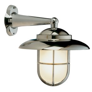 DKSLAMPE 2060-23,5 cm-IP43 Forkromet messing