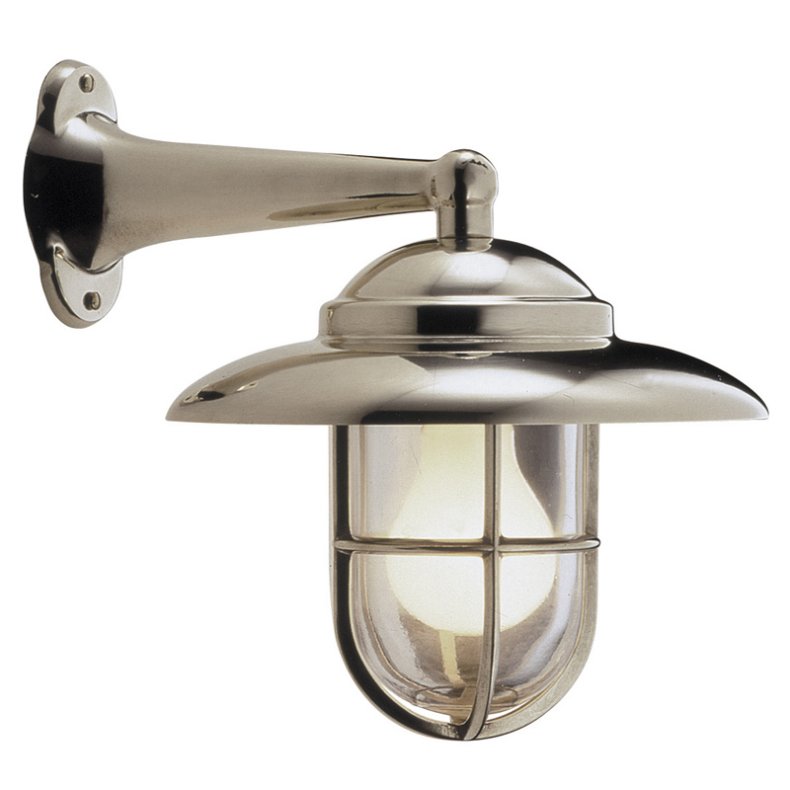 DKSLAMPE 2060-23,5 cm-IP43 Forkromet messing