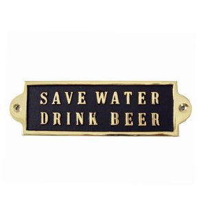 Drskilt Save Water-18 x 6 cm 