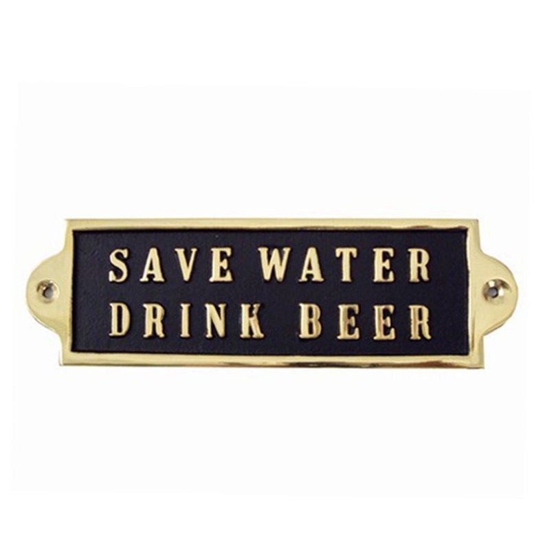 Drskilt Save Water-18 x 6 cm 