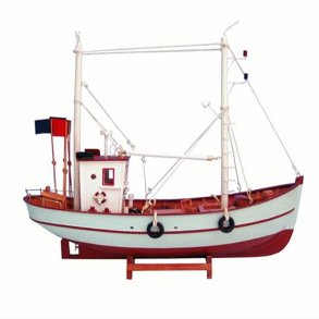 Fiskekutter - tro kopier af fiskerbåde og trawlere kan du købe hos