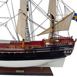 Gteborg Die Gefahren Ostindiens - L 80 x B 18 x H 76 cm