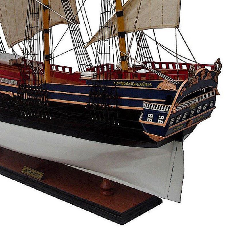 Gteborg Die Gefahren Ostindiens - L 80 x B 18 x H 76 cm